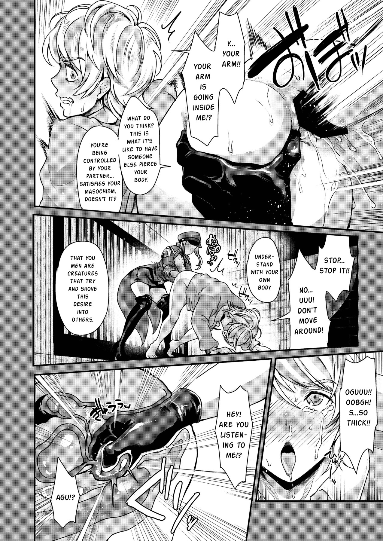 Hentai Manga Comic-Criminal Lust Training Record - A Futanari's Ass Fucking Plot-Read-13